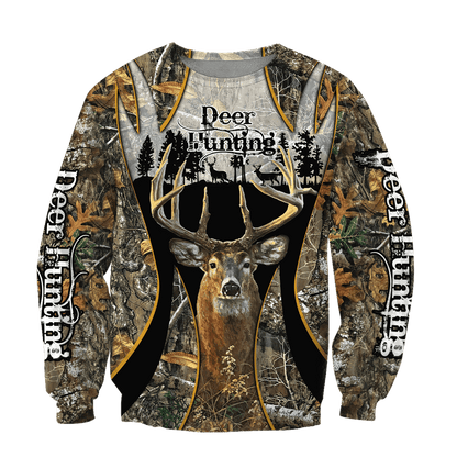 Deer Hunting 3D All Over Printed Shirts For Men AM082056-LAM