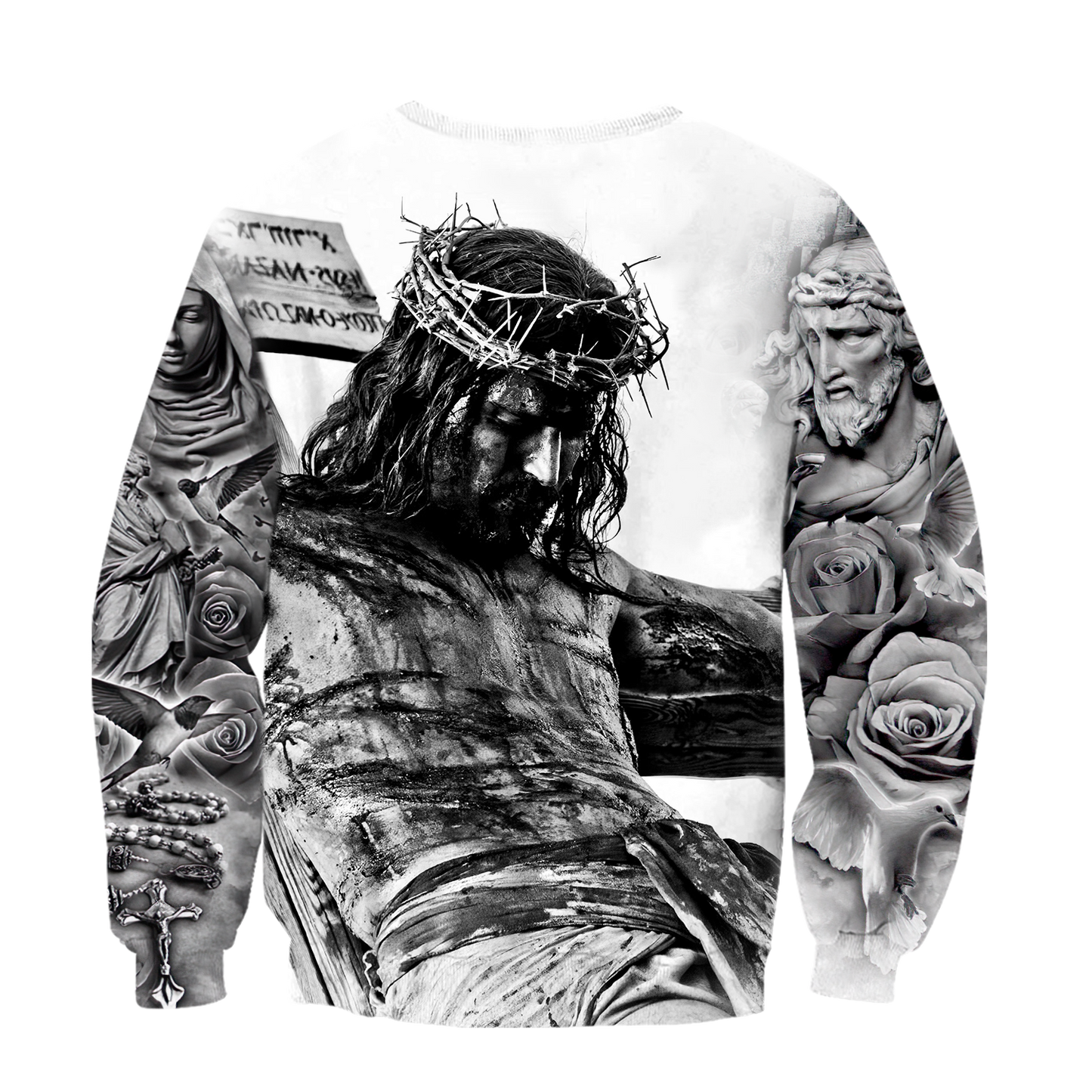 Jesus Tattoo 3D All Over Printed Shirts For Men and Women AM130501 - Amaze Style™-Apparel