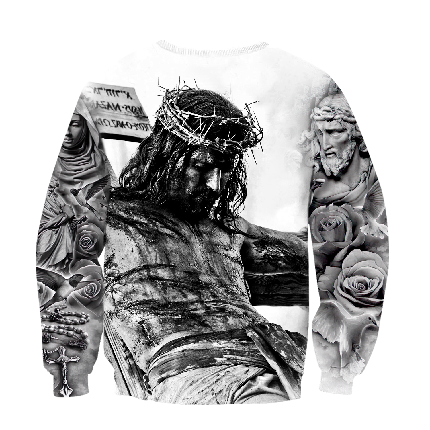 Jesus Tattoo 3D All Over Printed Shirts For Men and Women AM130501 - Amaze Style™-Apparel