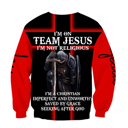 Knight of God - Christian - 3D All Over Printed Style for Men and Women