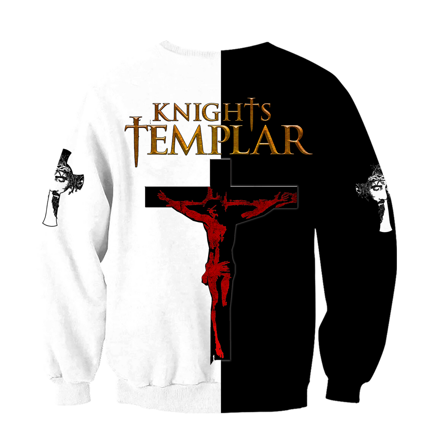 Knight of Christ Jesus 3D All Over Printed Shirts For Men and Women AM210402 - Amaze Style™-Apparel
