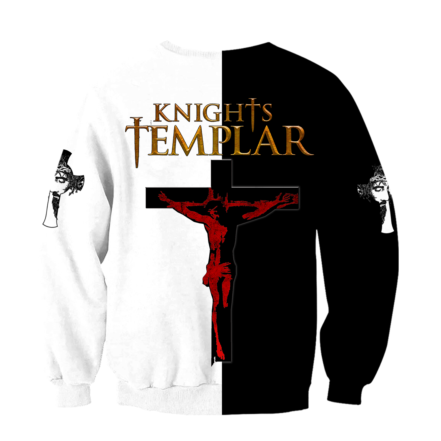 Knight of Christ Jesus 3D All Over Printed Shirts For Men and Women AM210402 - Amaze Style™-Apparel