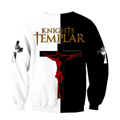 Knight of Christ Jesus 3D All Over Printed Shirts For Men and Women AM210402 - Amaze Style™-Apparel