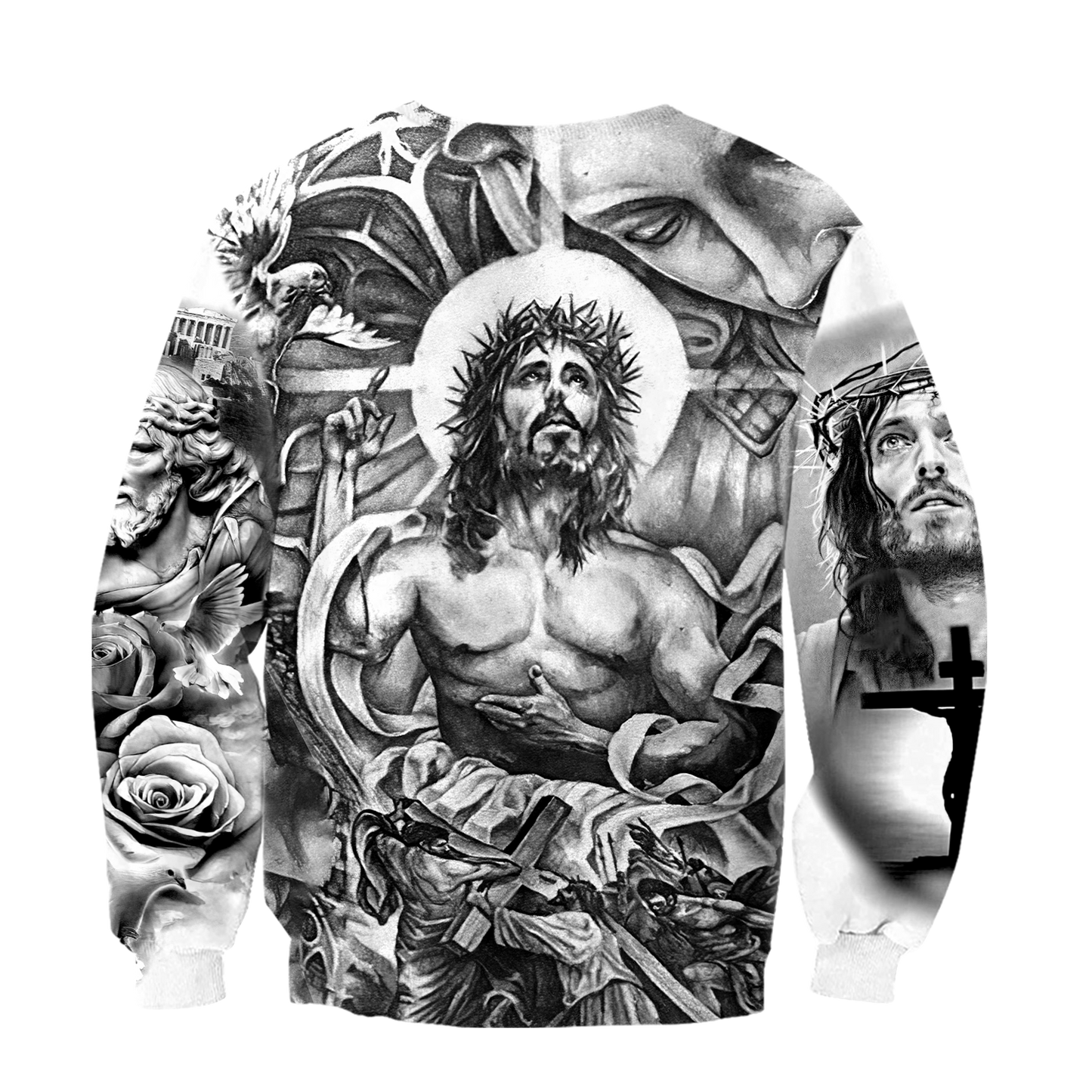 Premium Christian Jesus 3D All Over Printed Unisex Shirts - Amaze Style™-Apparel