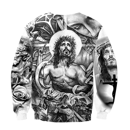 Premium Christian Jesus 3D All Over Printed Unisex Shirts - Amaze Style™-Apparel