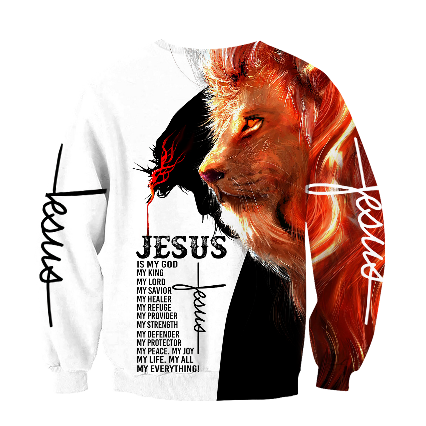 Premium Christian Jesus 3D All Over Printed Unisex Shirts - Amaze Style™-Apparel
