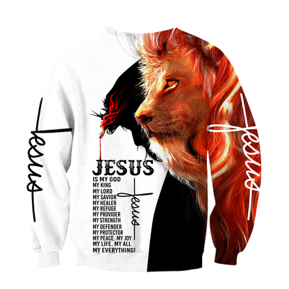 Premium Christian Jesus 3D All Over Printed Unisex Shirts - Amaze Style™-Apparel