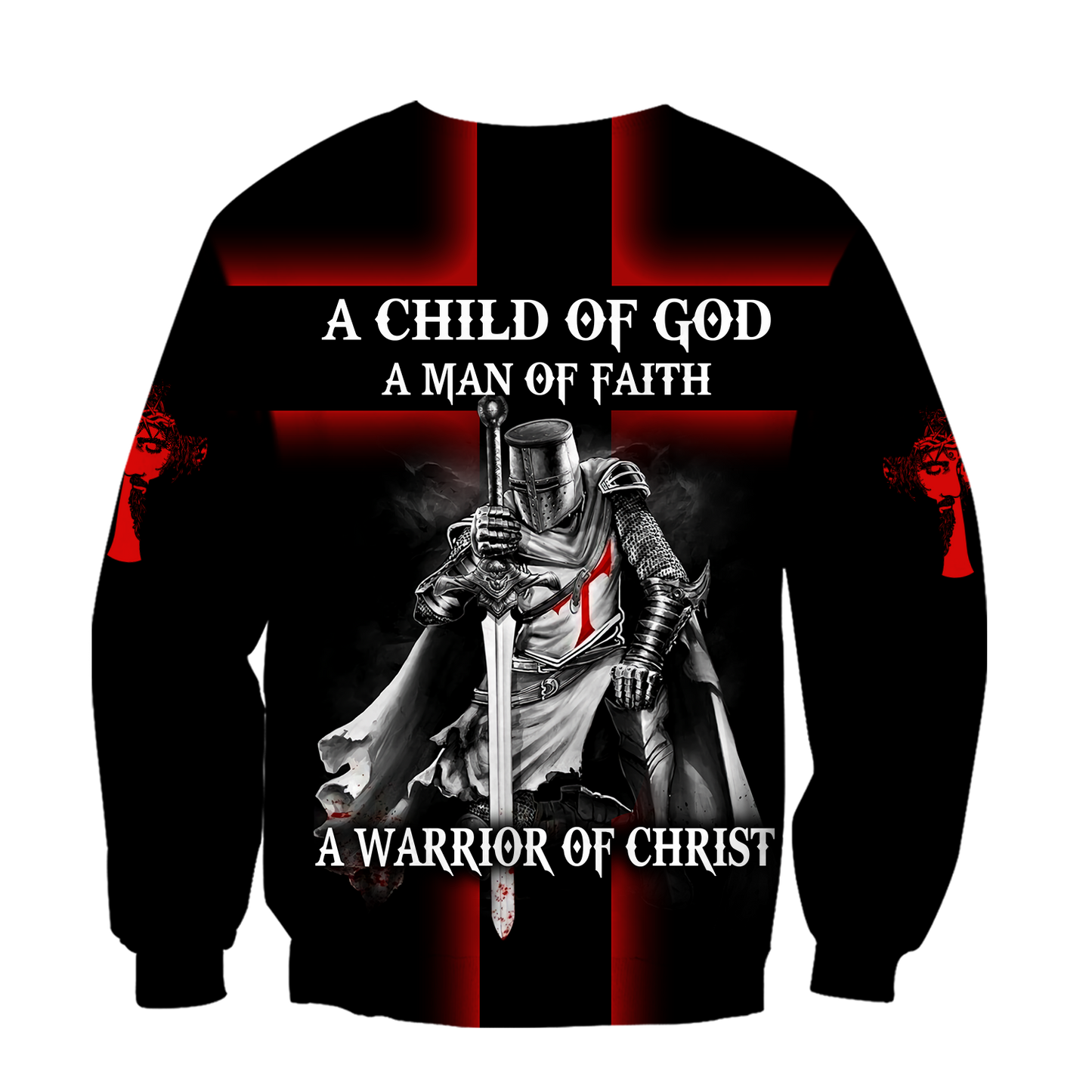 Knight of Christ Jesus 3D All Over Printed Shirts For Men and Women AM210401 - Amaze Style™-Apparel