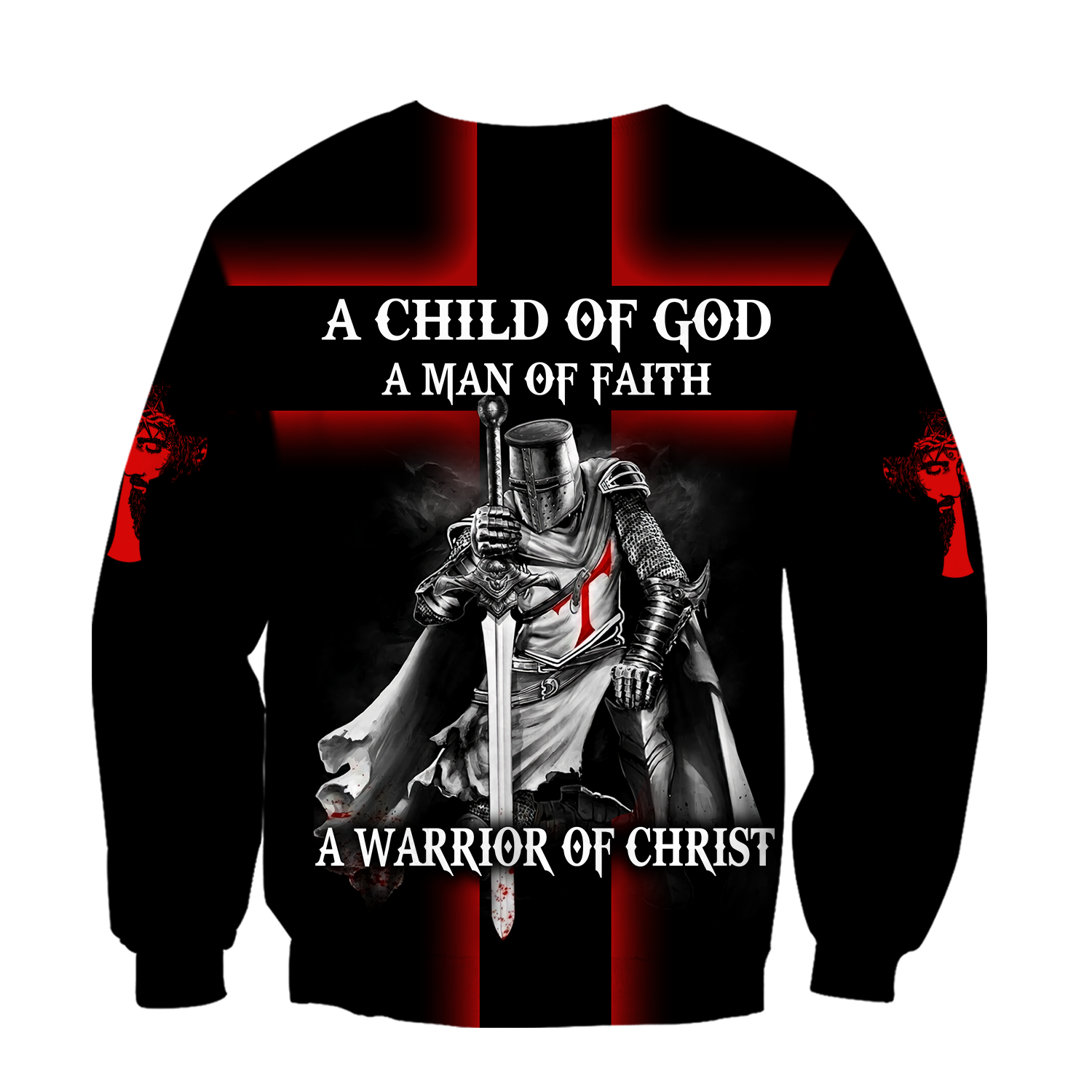 Knight of Christ Jesus 3D All Over Printed Shirts For Men and Women AM210401 - Amaze Style™-Apparel