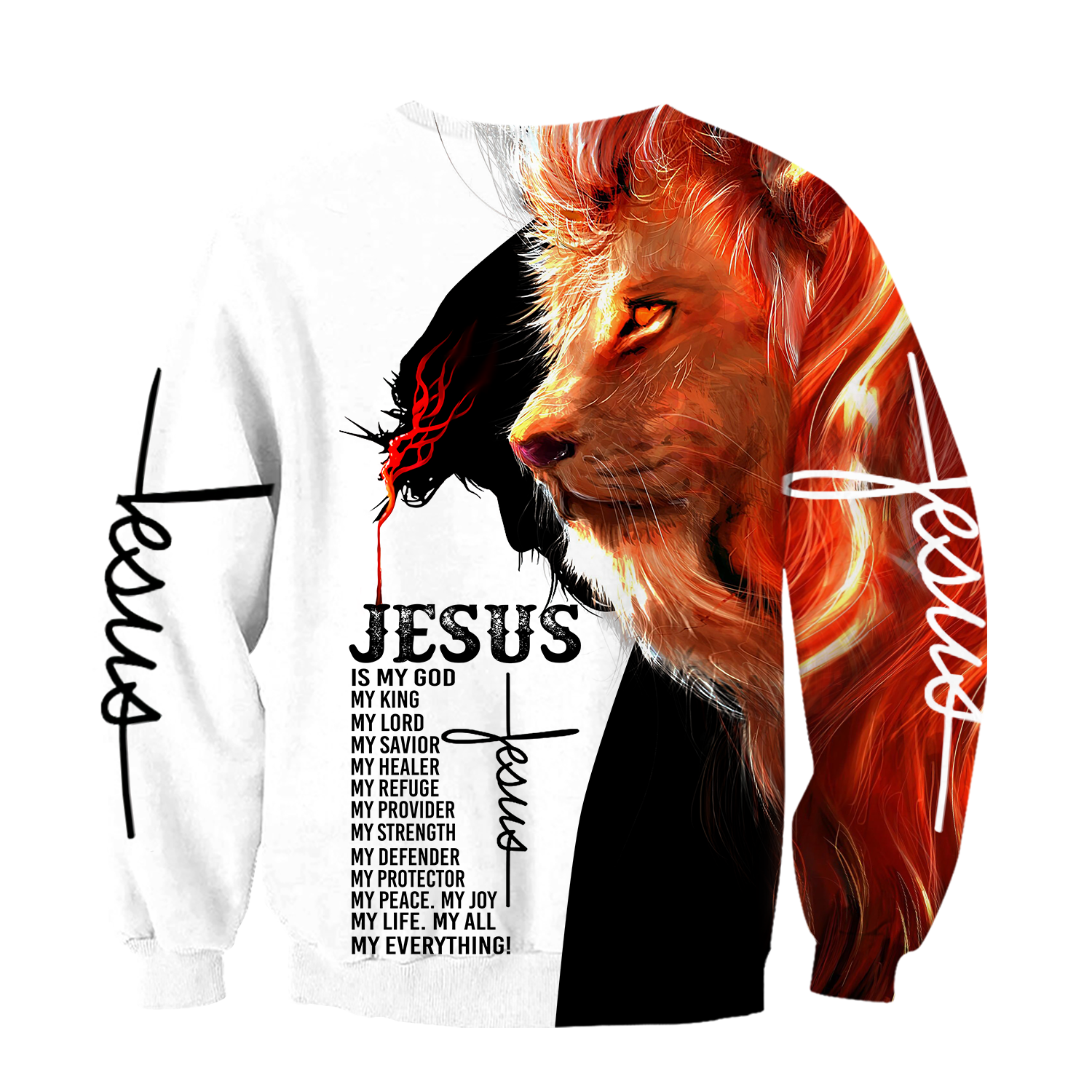 Premium Christian Jesus 3D All Over Printed Unisex Shirts - Amaze Style™-Apparel