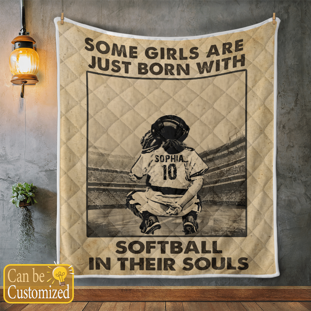 Softball In Their Souls Quilt - SB03
