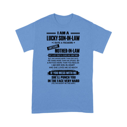 I Am A Lucky Son In Law Standard T-shirt TN
