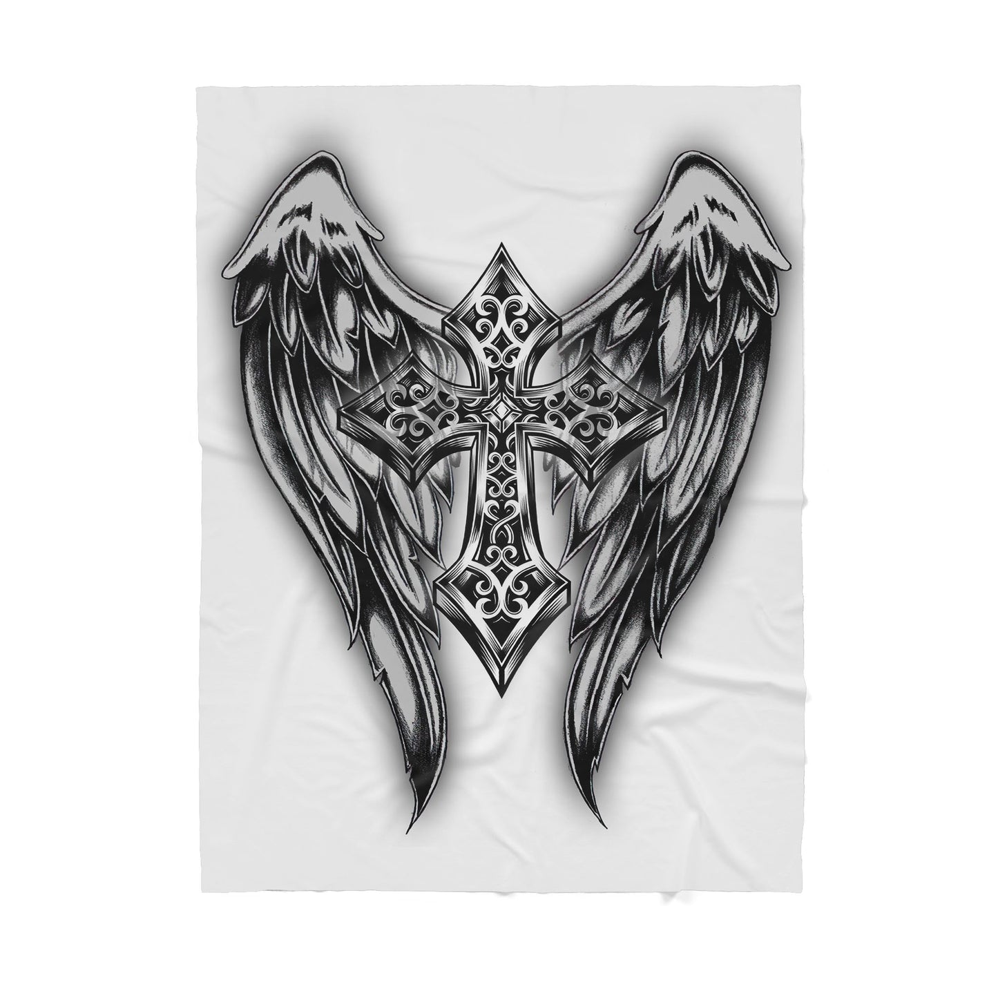 Premium Christian Jesus Catholic Tattoo Blanket - Best gift for Christian - sherpa blanket TT