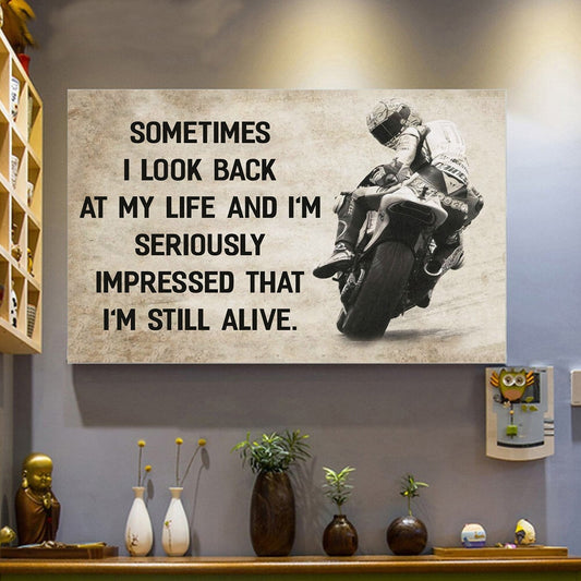 Racing Canvas Print Wall Art