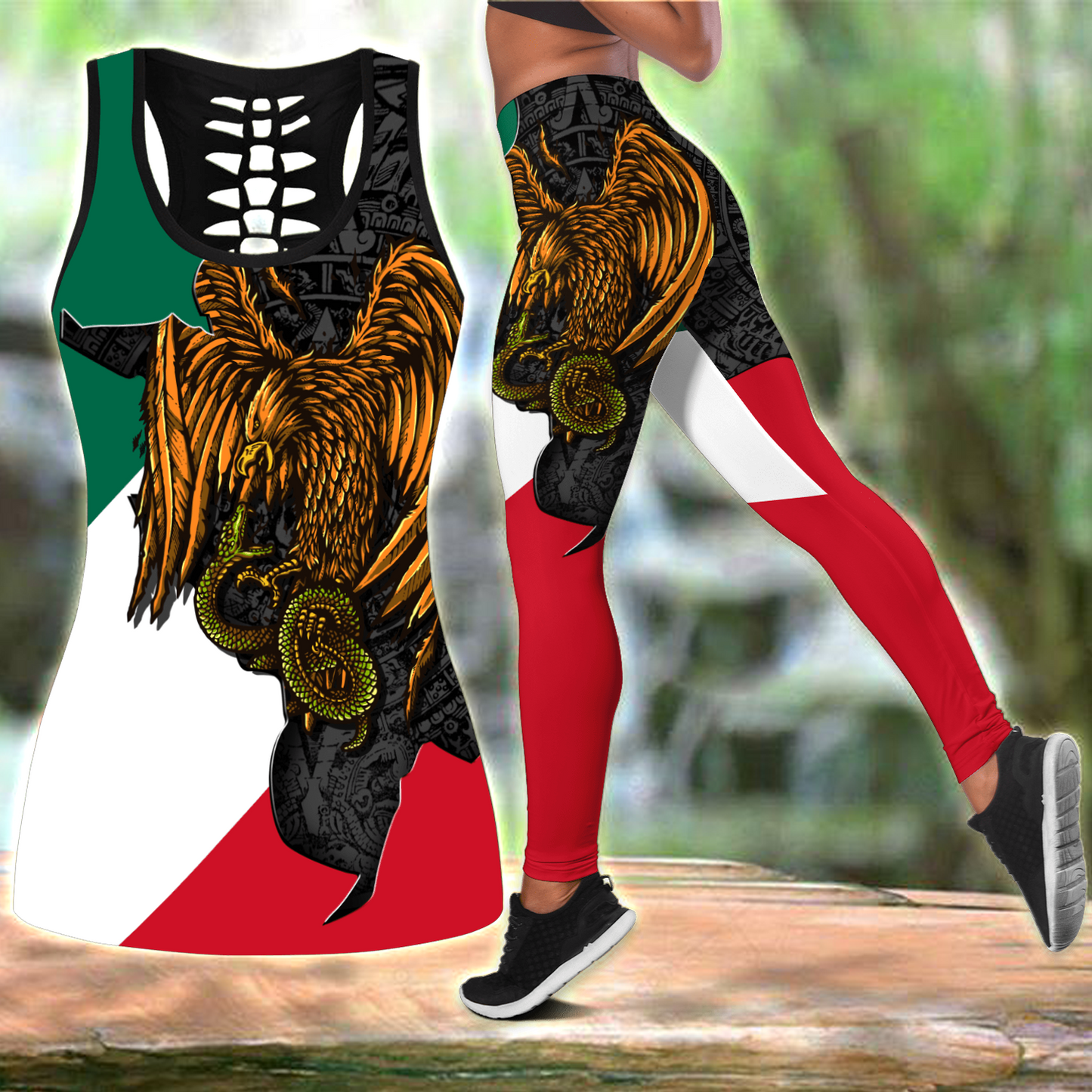 Mexico Special Combo Legging + Tank Limited by SUN QB06302001
