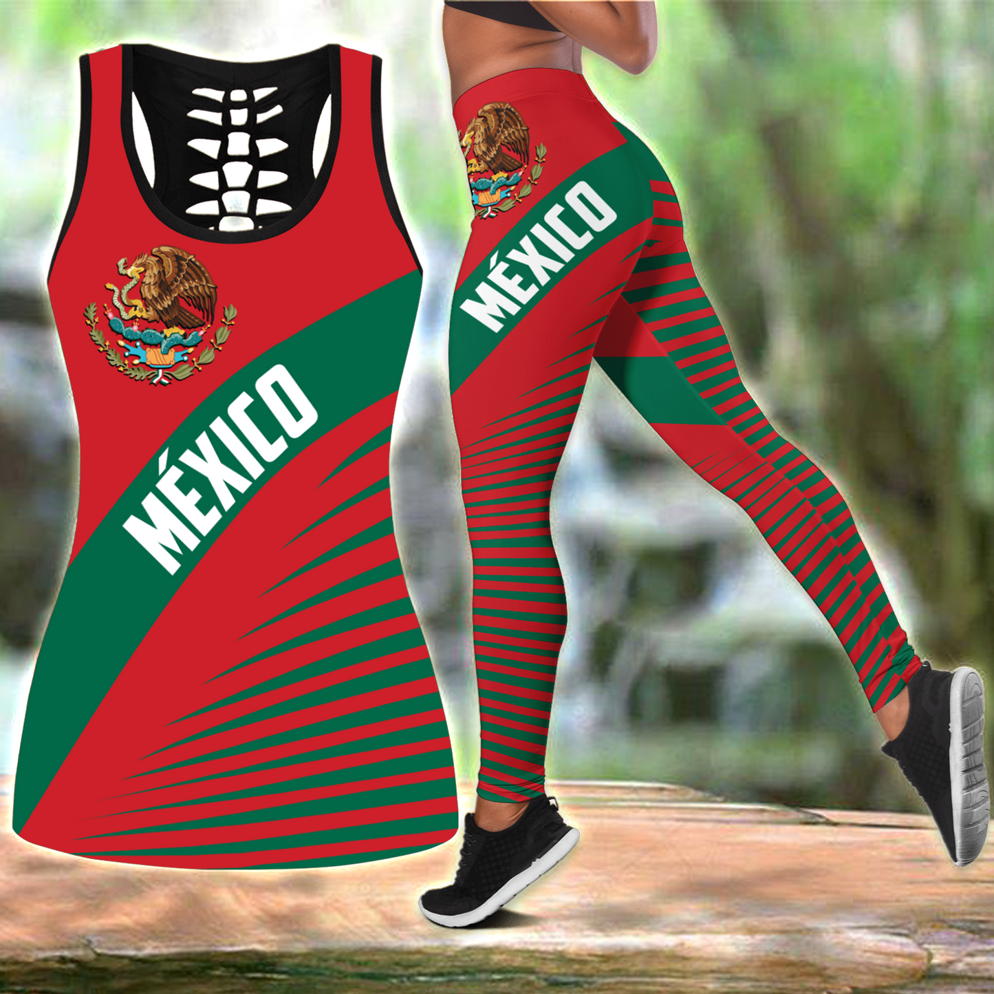 Mexico Special Combo Legging + Tank Limited by SUN QB06302002