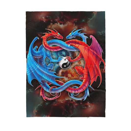 Custom Blanket Dragon - Gift For My Family - Sherpa Blanket HG