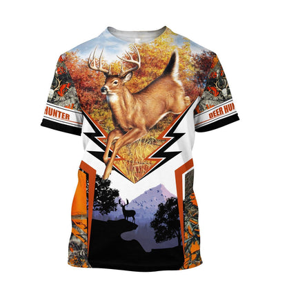 Deer Hunter 3D All Over Printed Shirts For Men LAM202892-LAM