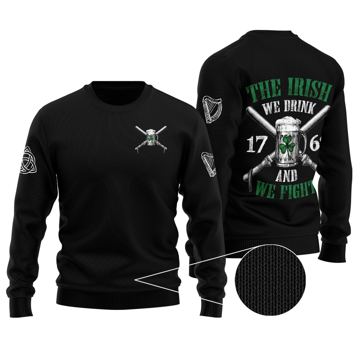 Irish Saint Patrick Day 3D All Over Printed Unisex Shirt