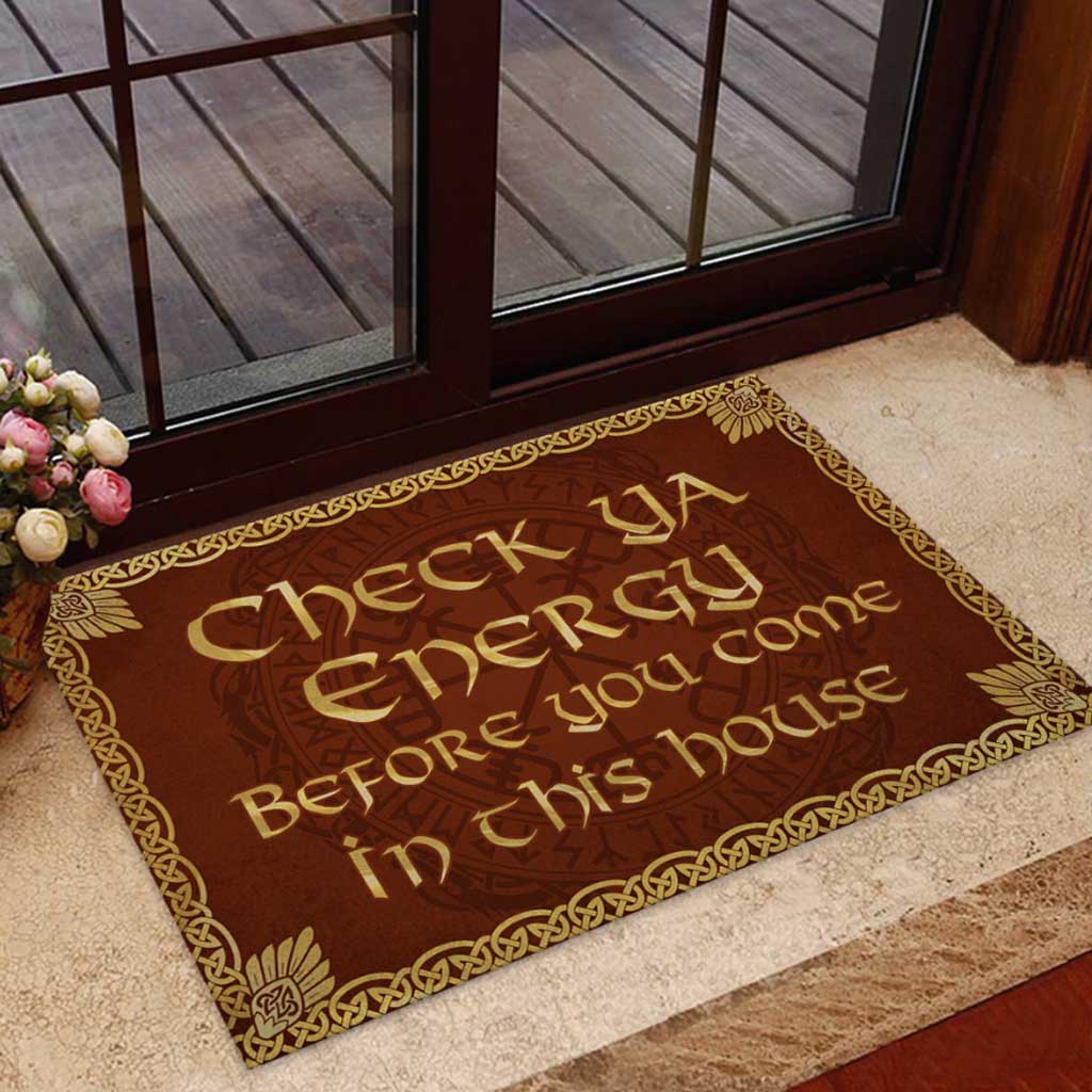 Check Ya Energy Viking Doormat