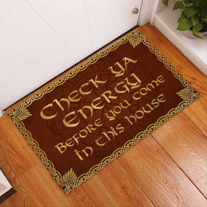 Check Ya Energy Viking Doormat
