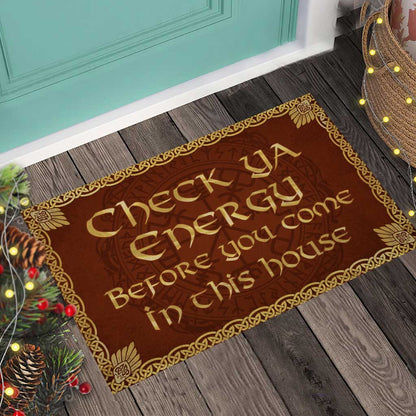 Check Ya Energy Viking Doormat