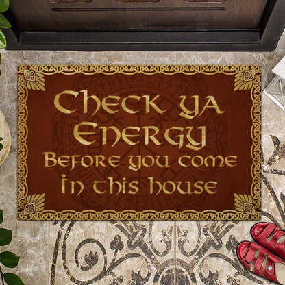 Check Ya Energy Viking Doormat