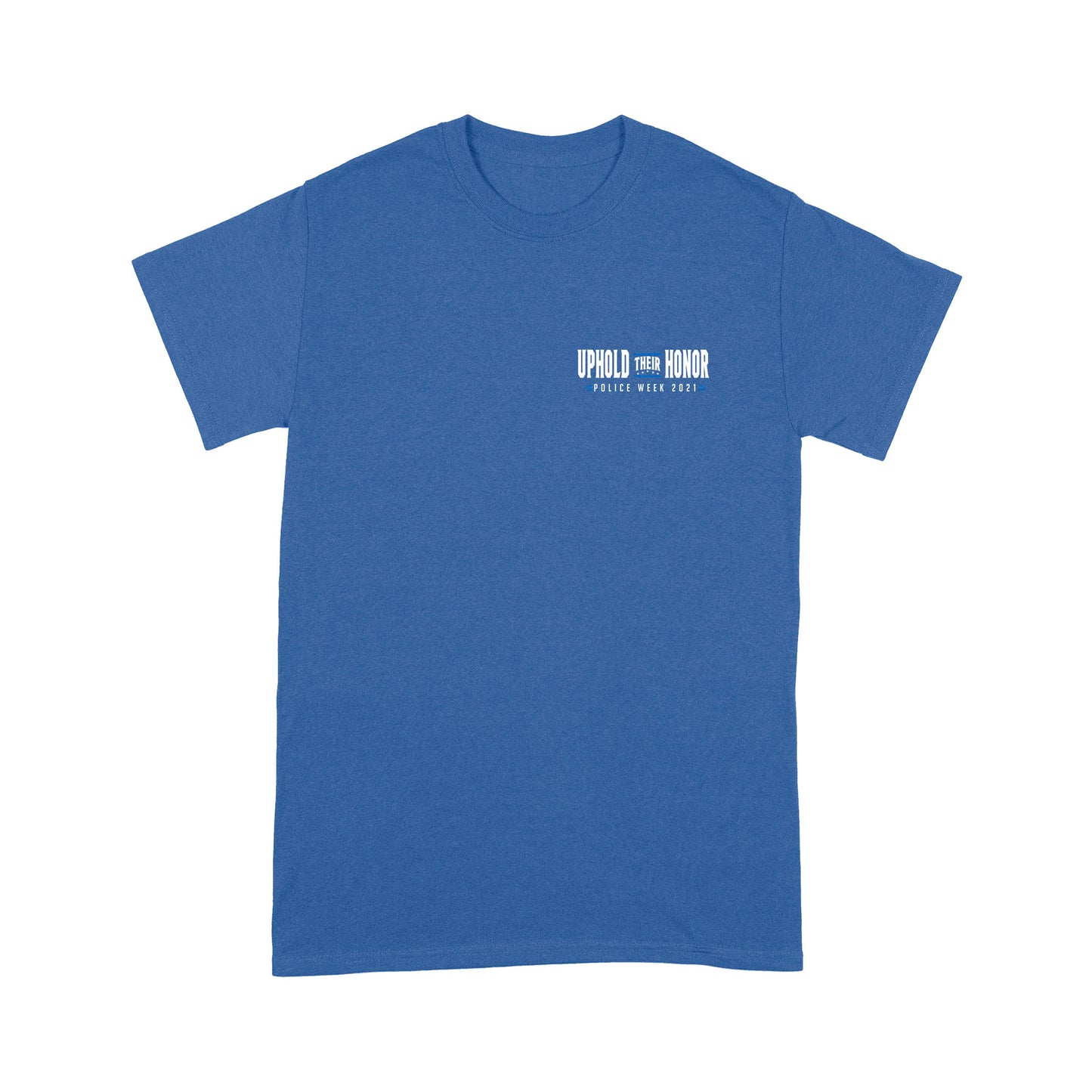 Police Week Uphold Their Honor Personalized T-shirt Special Gift For Dad Papa Grandpa