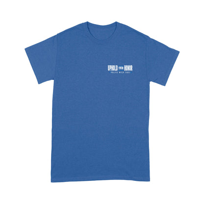 Police Week Uphold Their Honor Personalized T-shirt Special Gift For Dad Papa Grandpa
