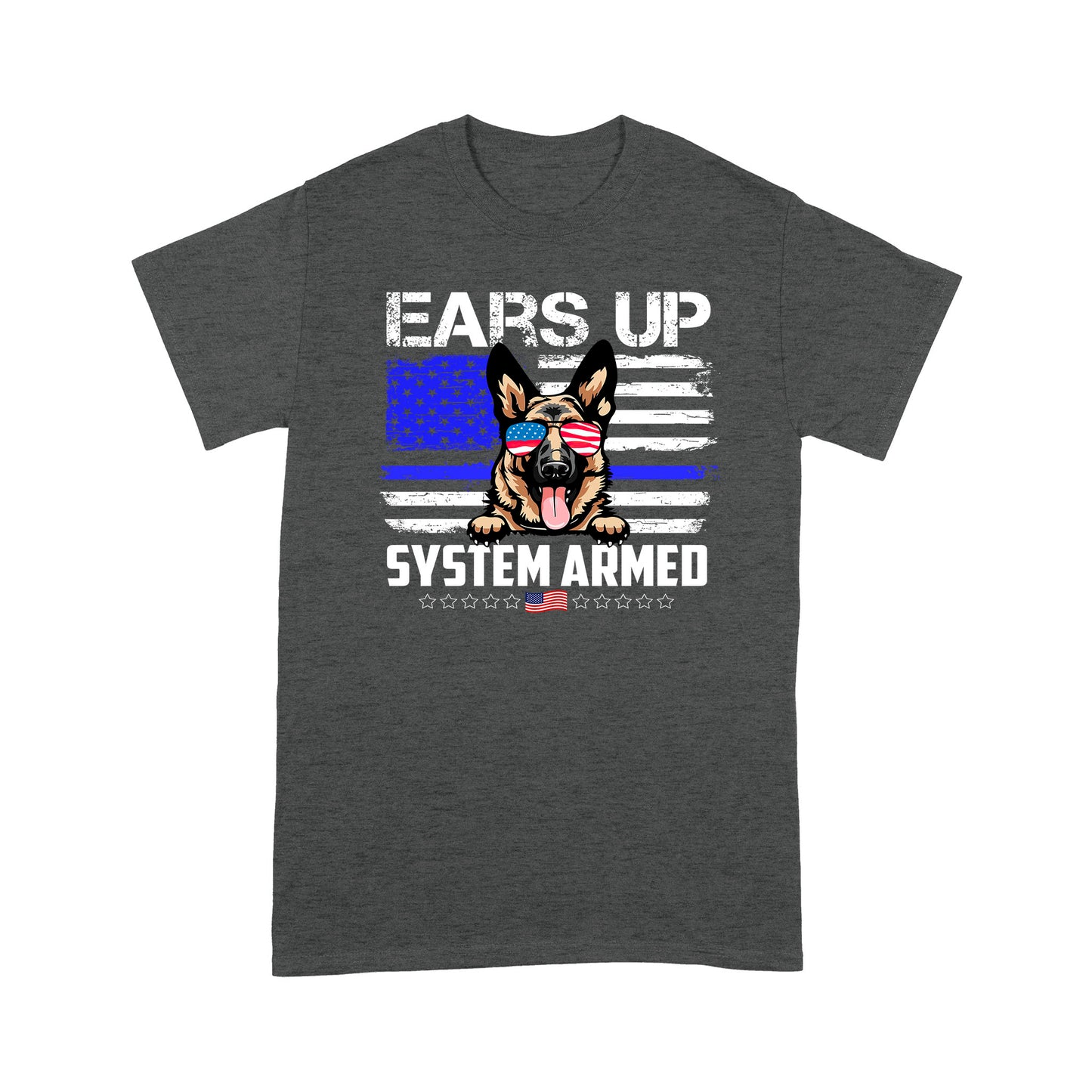 Ears Up System Armed K9 Dog Special Gift For Policeman