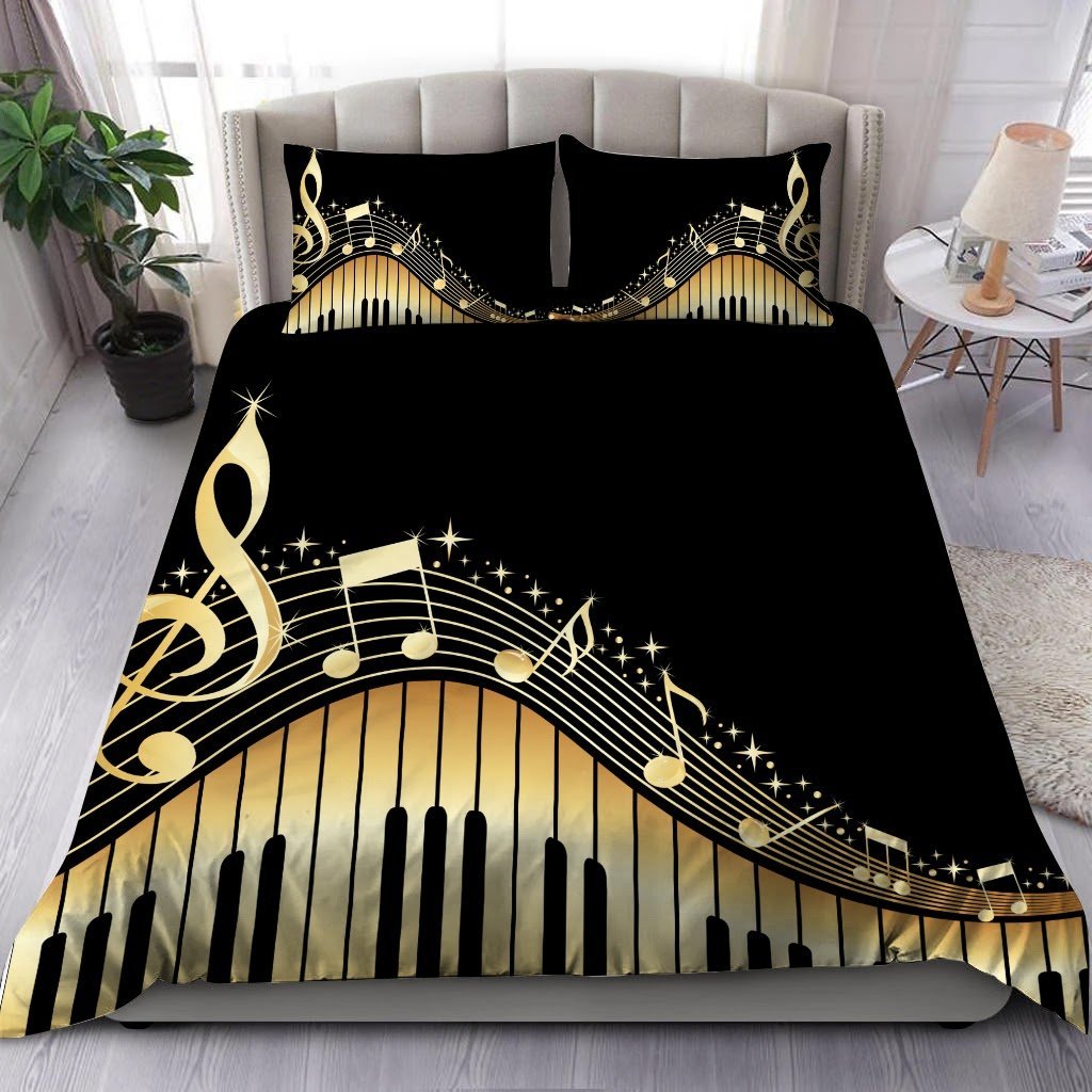 Premium Piano Bedding Set