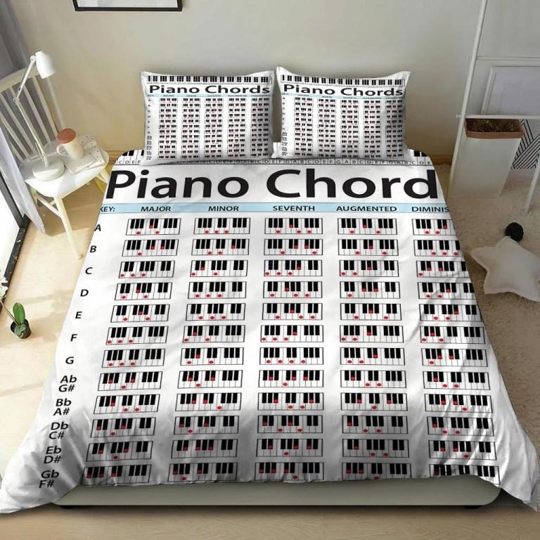 Premium Piano Bedding Set