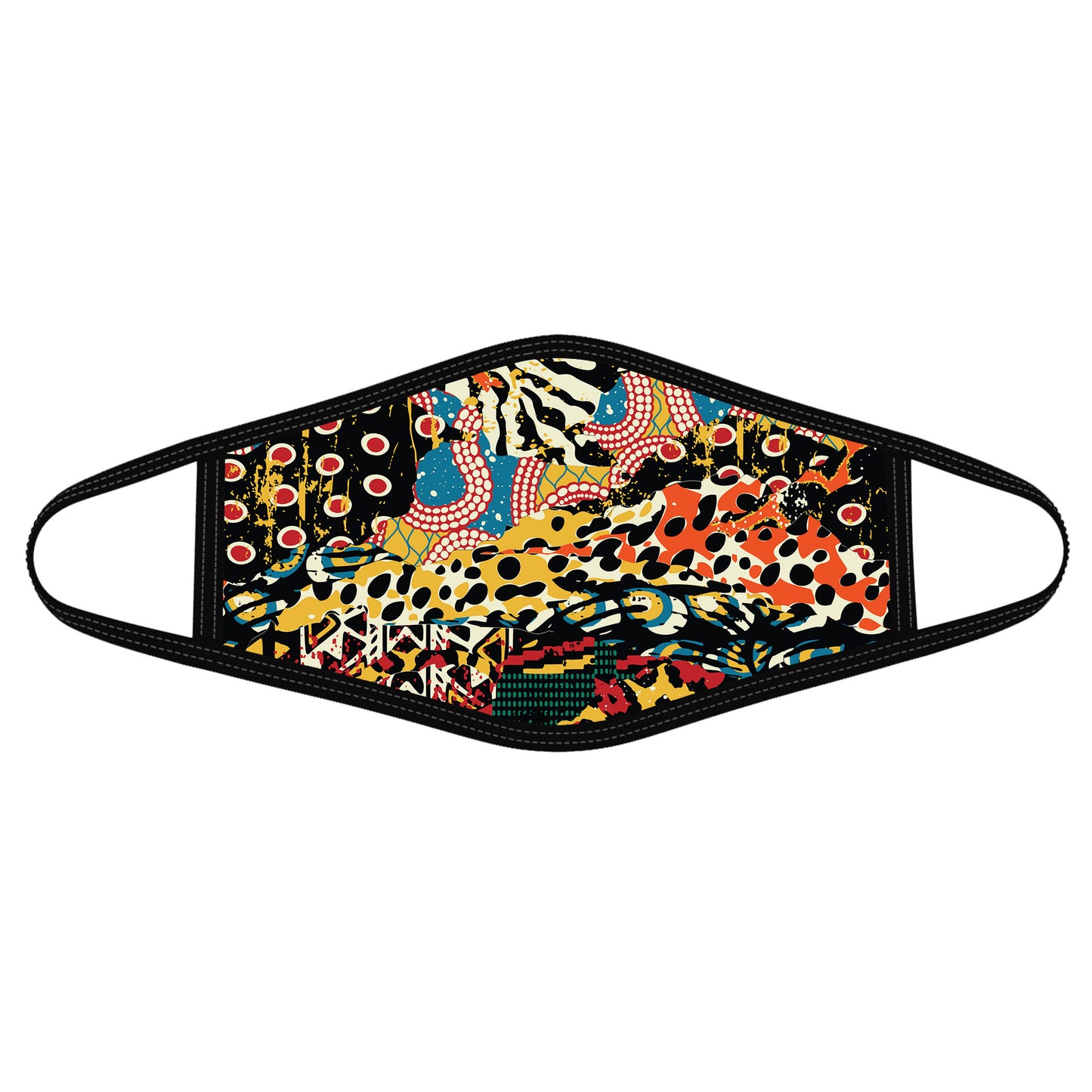 African Traditional Pattern Face Mask HC