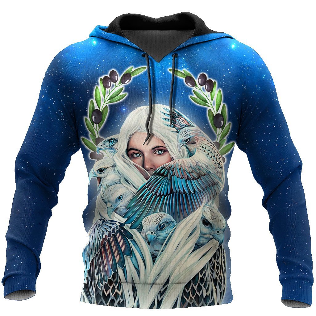 Premium Athena Goddess of Wisdom and War 3D All Over Printed Shirts