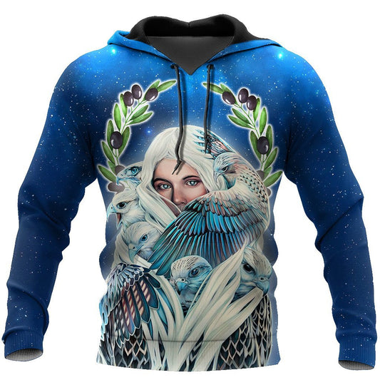 Premium Athena Goddess of Wisdom and War 3D All Over Printed Shirts