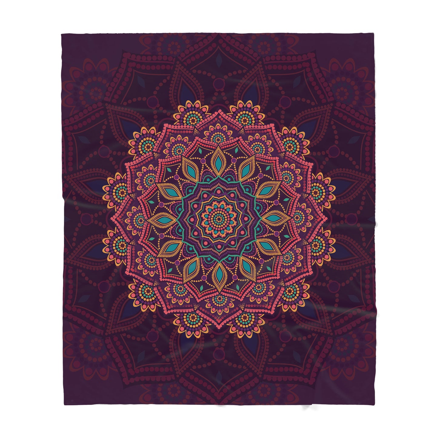 Mandala  Sherpa Blanket TP