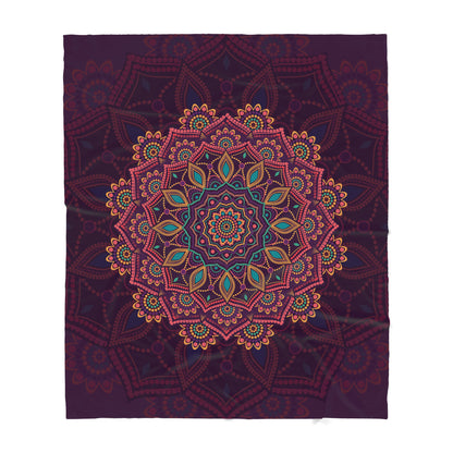 Mandala  Sherpa Blanket TP