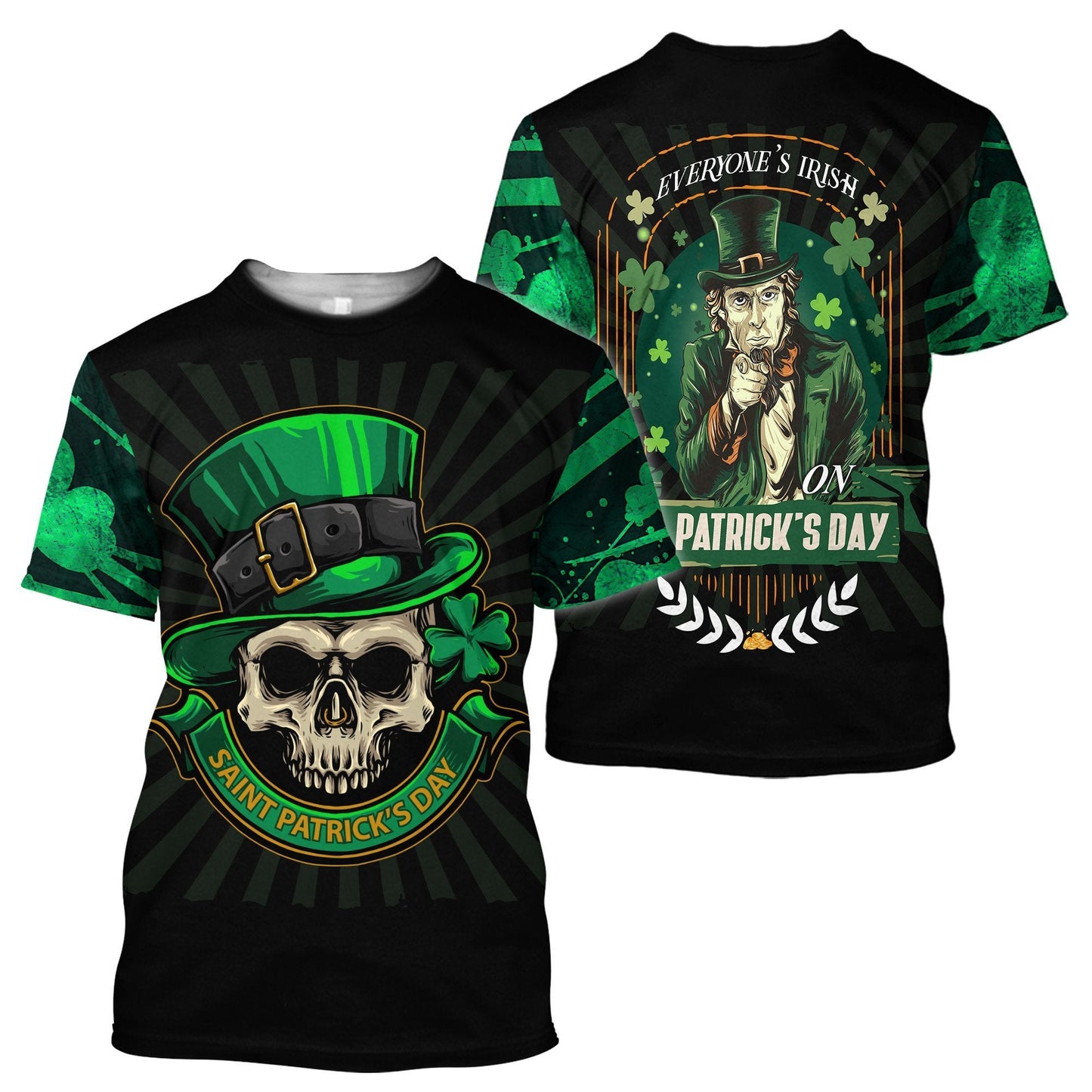 Irish Saint Patrick Day 3D All Over Printed Unisex Shirt