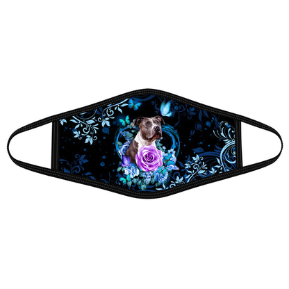 Pitbull Flower Face Mask DL