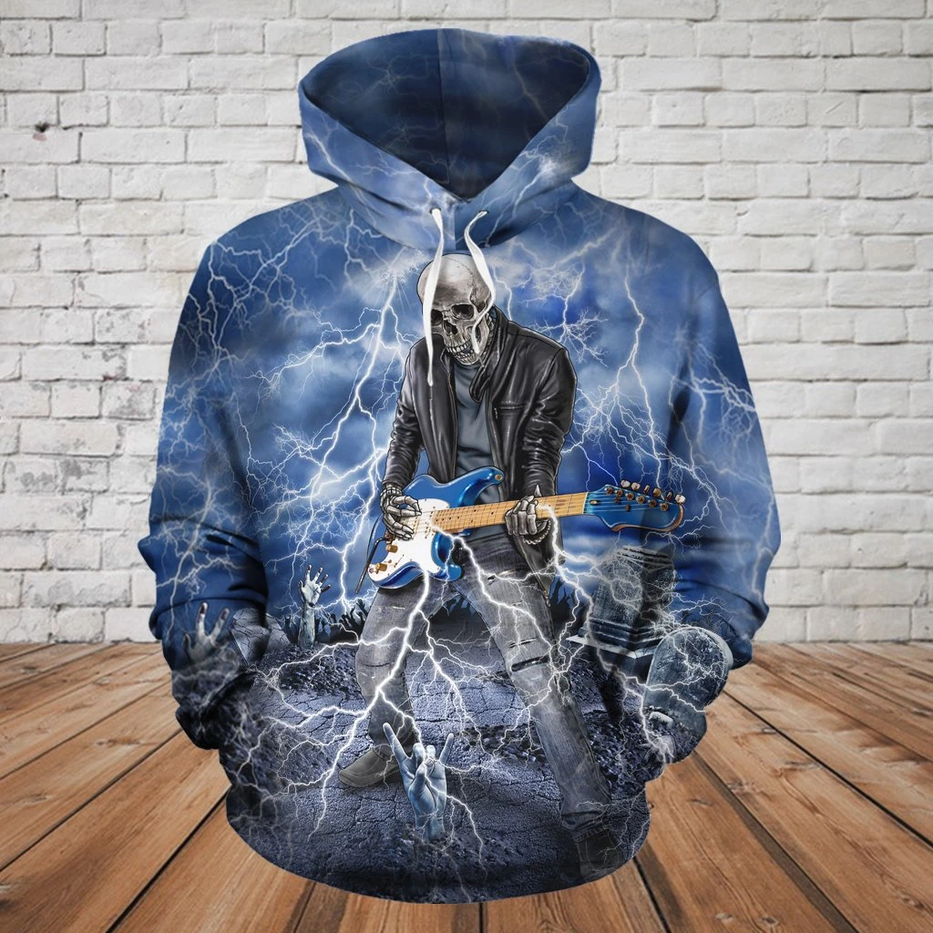 SKULL 3D all over printed Raise The Dead PL05032011 - Amaze Style™-Apparel