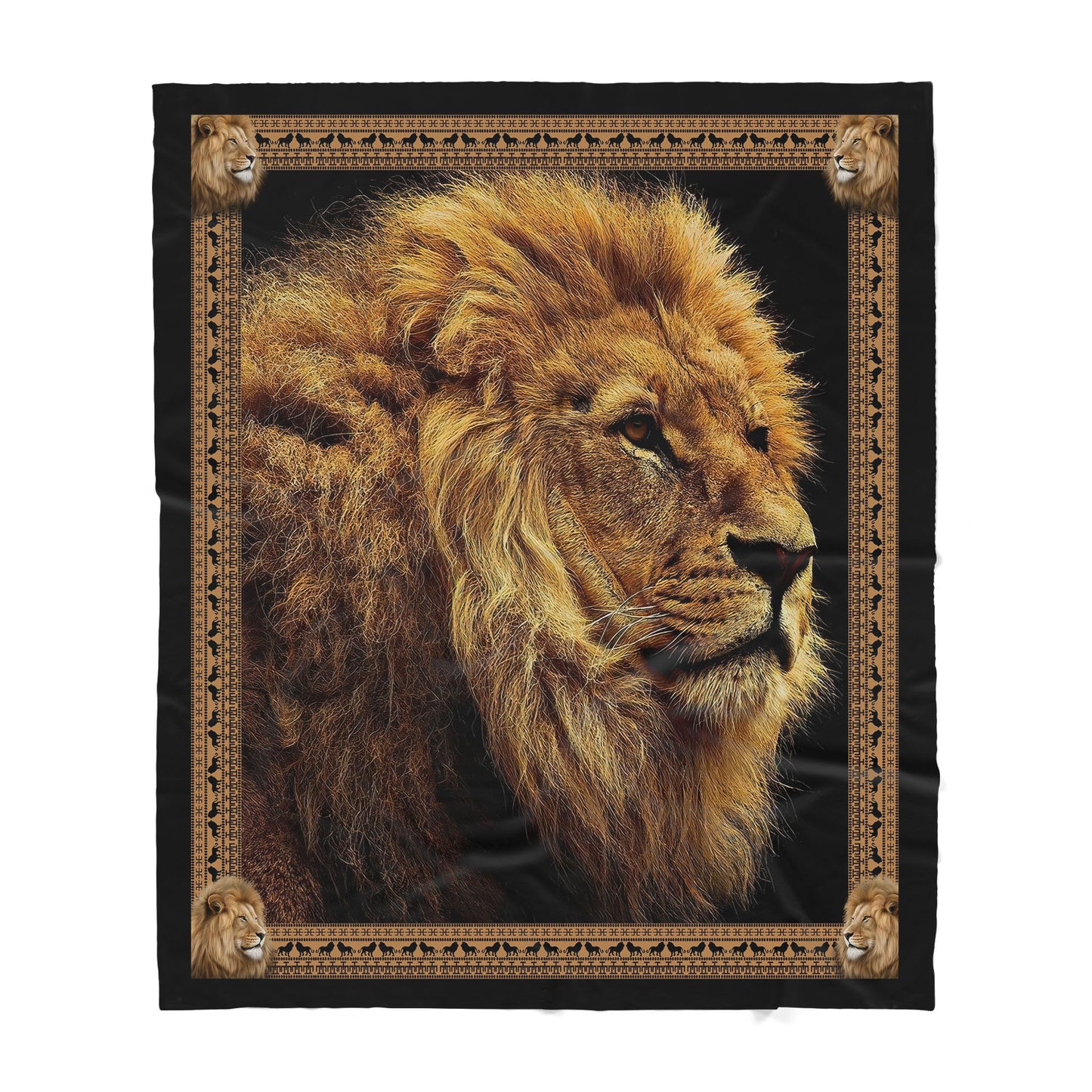 Lion - Sherpa Blanket TP