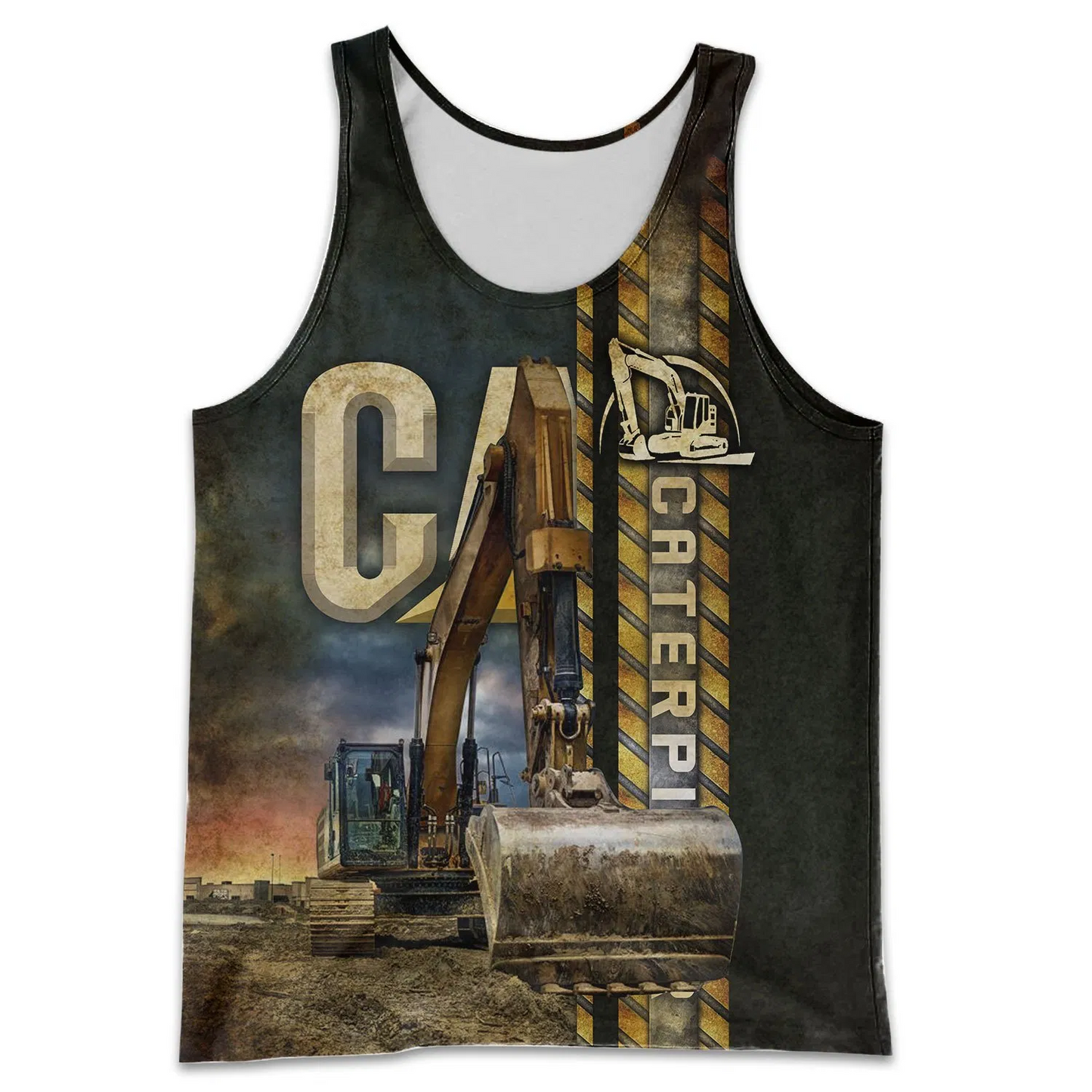 LOVE HEAVY EQUIPMENT 3D ALL OVER PRINTED SHIRTS AND SHORT FOR MAN AND WOMEN PL12032005 - Amaze Style™-Apparel