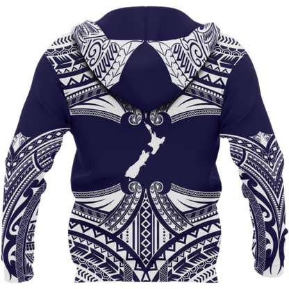 New Zealand - Wairua Aotearoa Pullover Hoodie NVD - Amaze Style™-Apparel