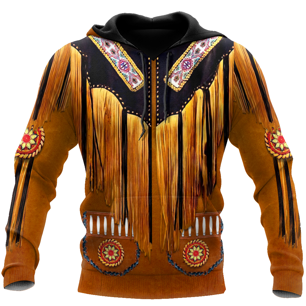 Cowboy Jacket No6 Cosplay 3D Over Printed Unisex Deluxe Hoodie ML