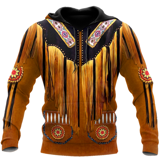 Cowboy Jacket No6 Cosplay 3D Over Printed Unisex Deluxe Hoodie ML