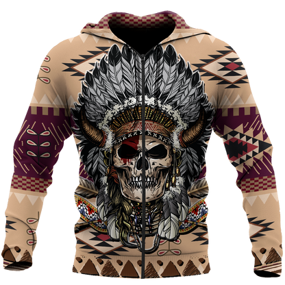 Love Skull native 3D all over printed for man and women QB06062004