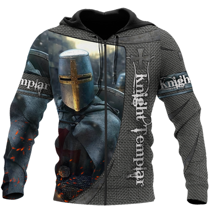 Premium Knight Templar All Over Printed Shirts For Men And Women MEI