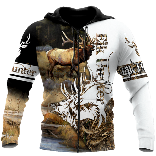 Premium Elk Hunting for Hunter 3D Printed Unisex Shirts