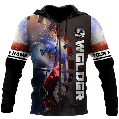 Premium Unisex All Over Printed Welder Shirts MEI
