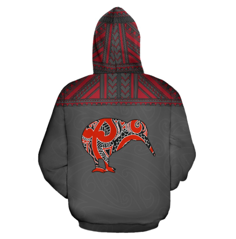 Maori All Over Zip-Up Hoodie - BN04 - Amaze Style™-Apparel